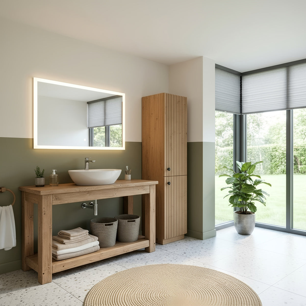 TORO Solid Wood Bathroom Vanity