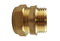 Brass Compression Straight 15mm - 3/4" BSPM