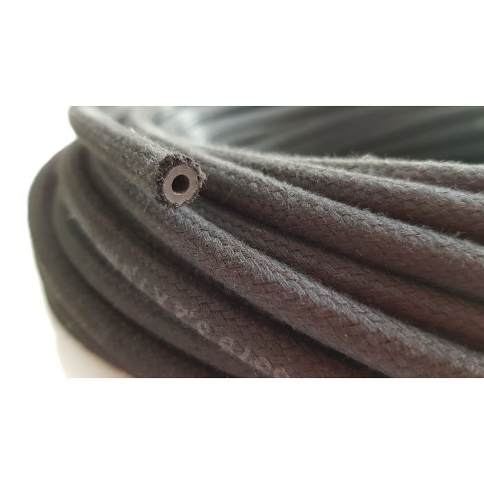 Rubber Reinforced with a Heat Resistant Textile Braid 4mm/8mm