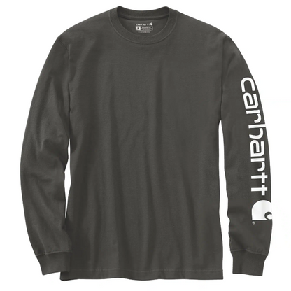 Carhartt EK231 Relaxed Fit Heavyweight Long Sleeve Graphic T-Shirt Top