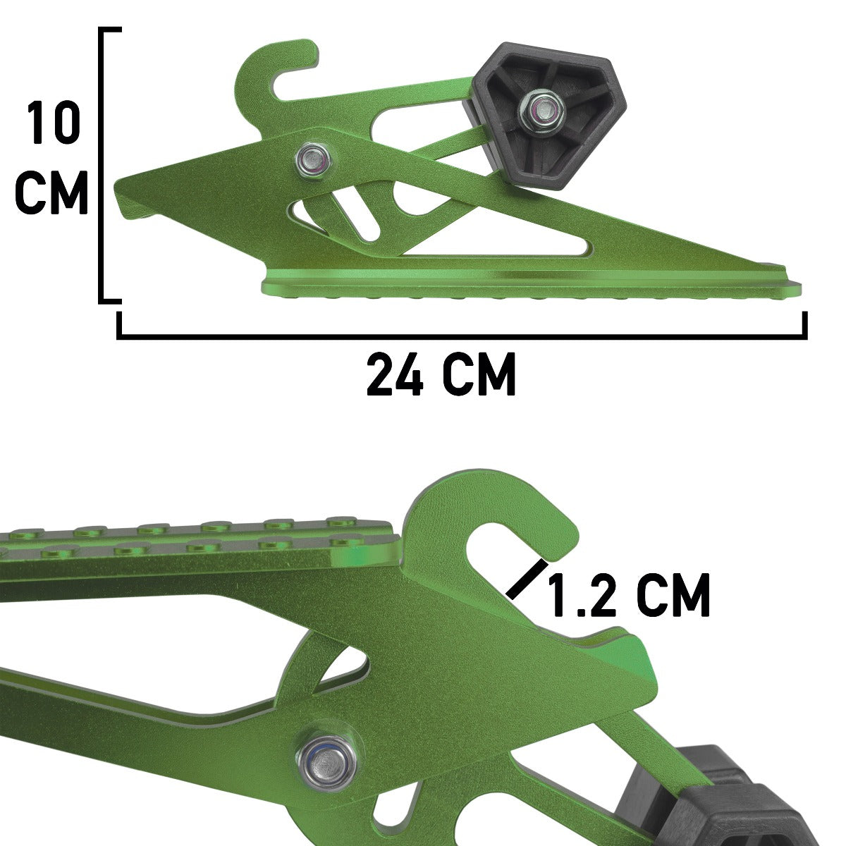 Car Door Step Type D Green - ultimate solution for convenient rooftop access