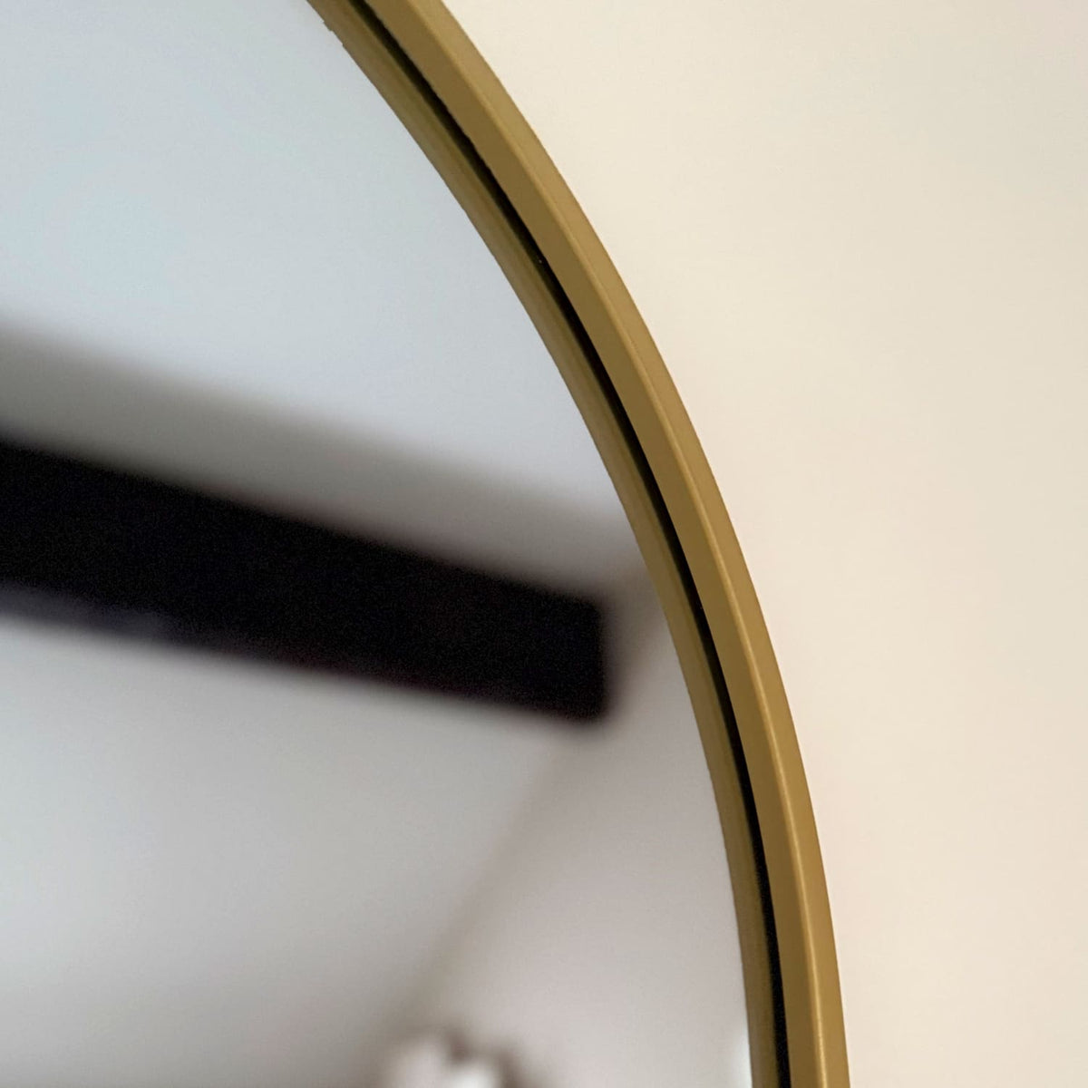 Emi - Full Length Gold Metal Runway Oval Mirror - 180cm x 80cm