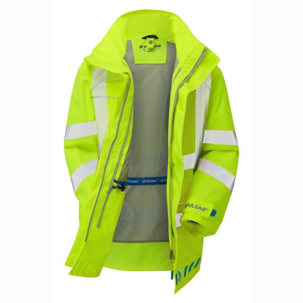 PULSAR EVO100 Evolution Waterproof Storm Coat 3 Layer Yellow