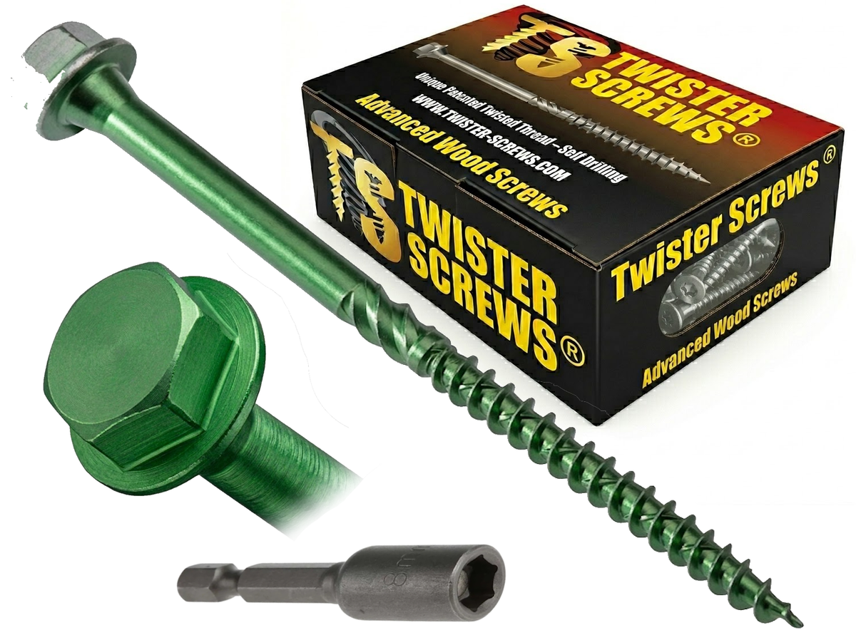 Twister screws Hexdrive