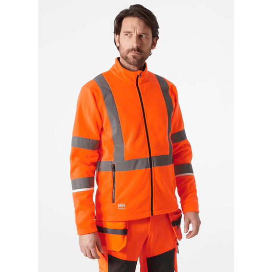Helly Hansen 72172 UC-ME Hi-Vis Fleece Jacket