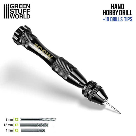 Green Stuff World: Hobby Hand Drill with 8 bits