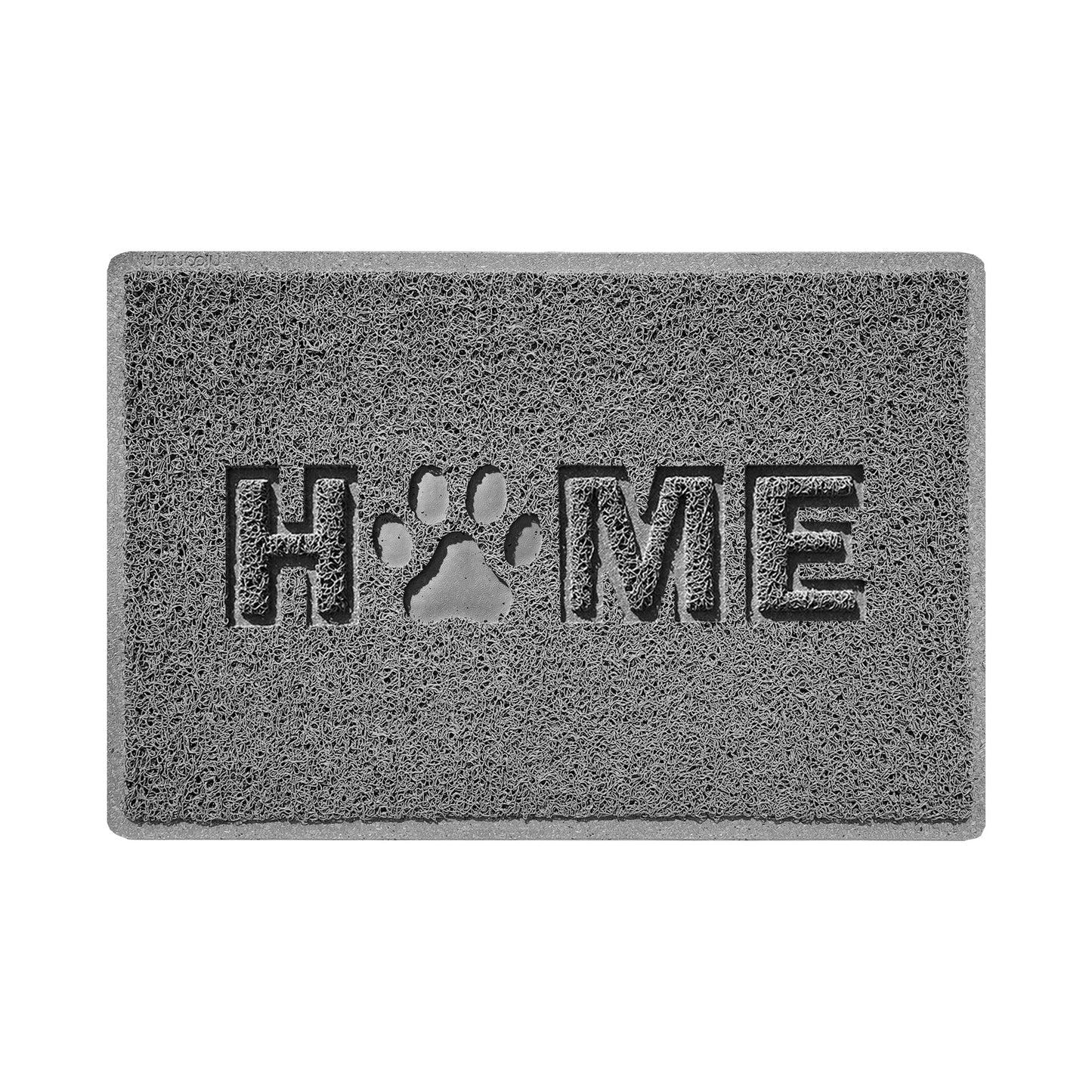 Embossed Home Paw Spaghetti Outdoor Doormat