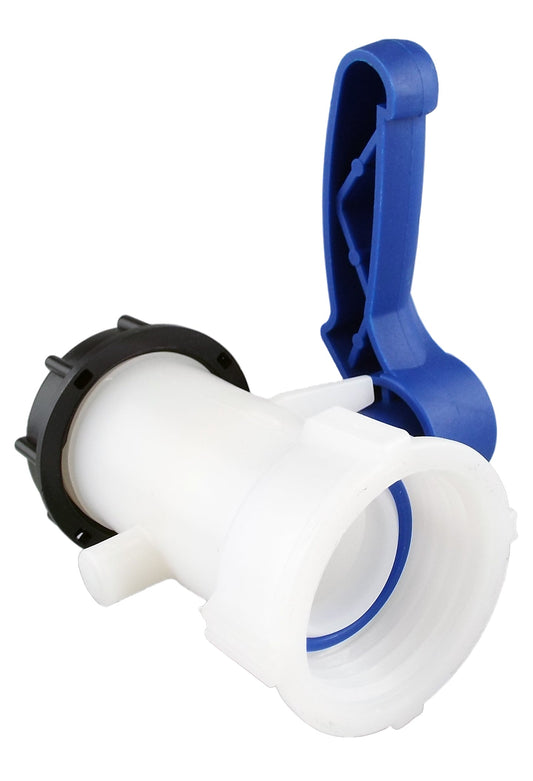 IBC Tank Valve S100X8 with Solid Cap