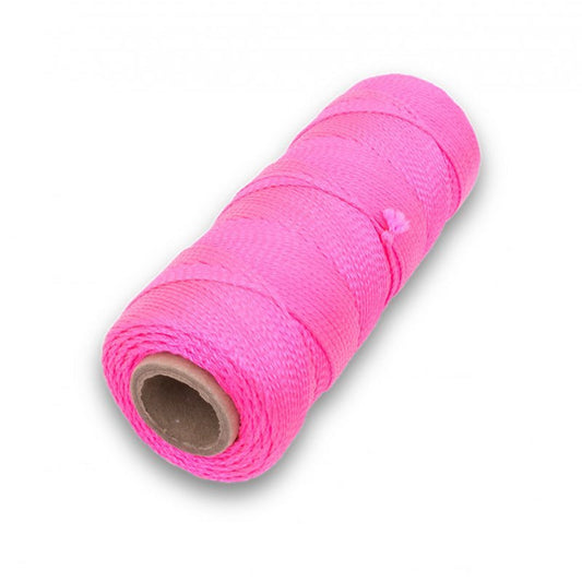 Marshalltown 500' Braided Nylon Fluorescent Brick Line