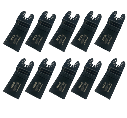 Key Blades 34mm Quick Release HCS wood plastic multi-tool blade - 5511 (10 Pack)