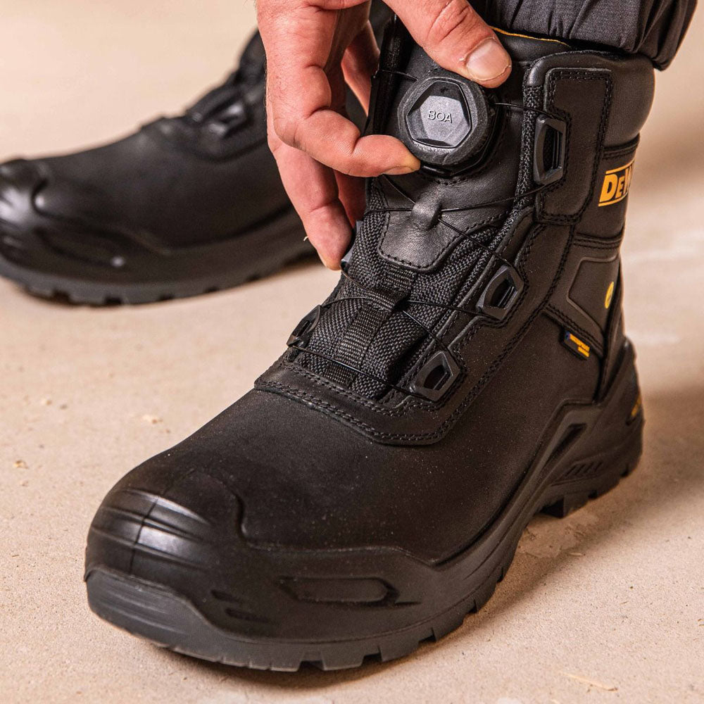 Dewalt Lander Leather Water-Resistant Composite BOA Safety Work Boots