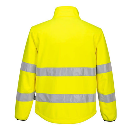 PORTWEST PW275 HI-VIS SOFTSHELL JACKET (2L)