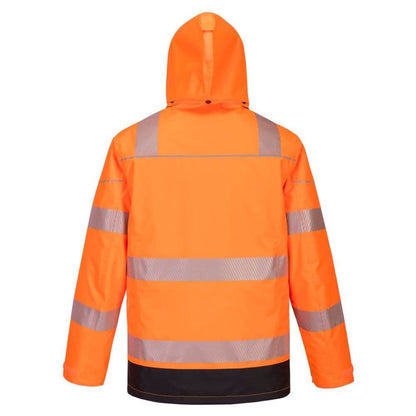 PORTWEST PW367 PW3 HI-VIS BREATHABLE 5-IN-1 JACKET