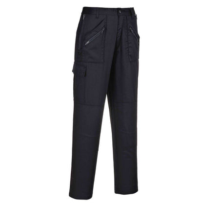 PORTWEST S687 WOMEN'S ACTION TROUSERS BLACK XS REGULAR LEG