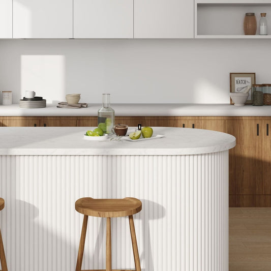 Large Fluted Wall Panels in DIY Primed - Ready To Paint - 240cm x 60cm