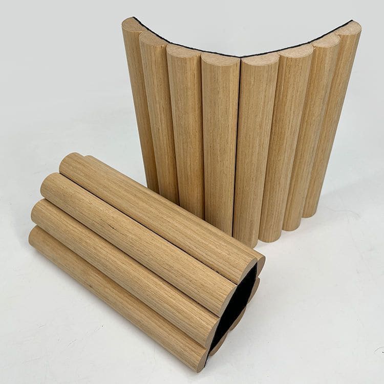 Large Fluted Wall Panels in Scallop - 240cm x 60cm