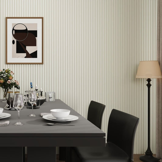 Large Fluted Wall Panels in Scallop - 240cm x 60cm