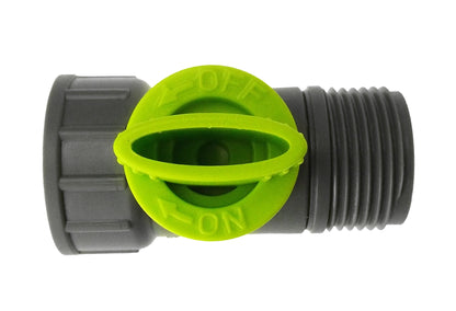 Tap Adapter with Valve 3/4" BSPM-F Lime