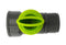 Tap Adapter with Valve 3/4" BSPM-F Lime