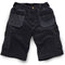 Standsafe WK020 Contrast Holster Pocket Work Shorts Black 40" Waist