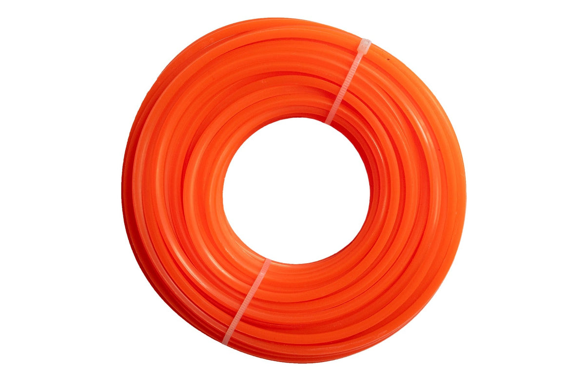 Strimmer Line Orange Square 2mm x 15m