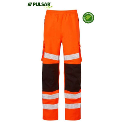 PULSAR® LIFE LFE907 GRS Waterproof Overtrouser Orange