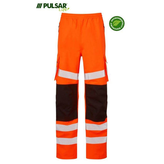 PULSAR® LIFE LFE907 GRS Waterproof Overtrouser Orange