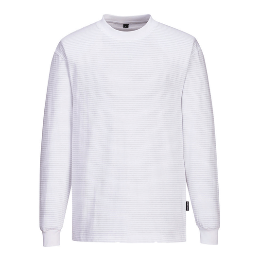 Portwest AS22 Anti-Static ESD Long Sleeve T-Shirt