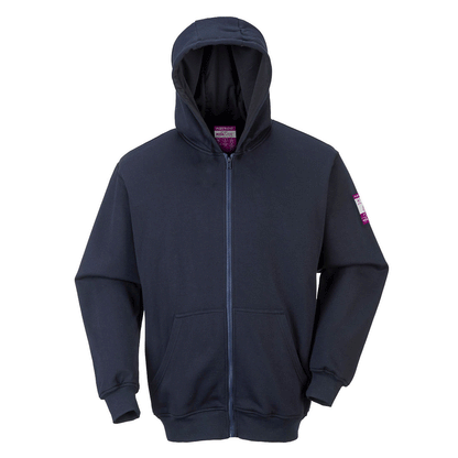 Portwest FR81 FR Full Zip Hooded Sweatshirt