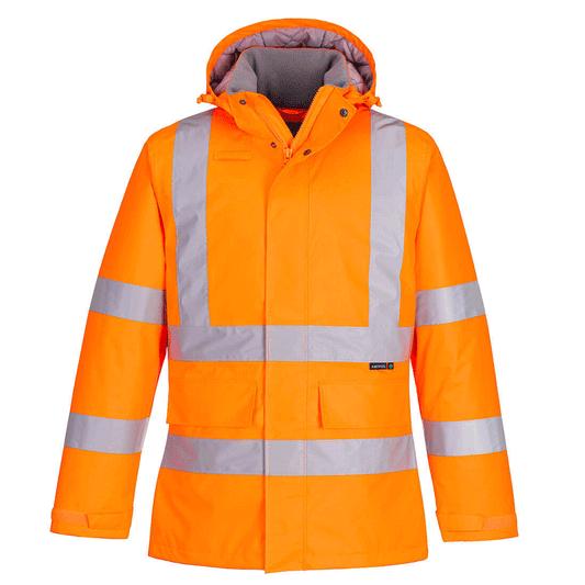 Portwest EC60 Eco Hi-Vis Waterproof Winter Jacket
