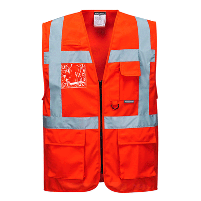Portwest S476 Berlin Hi-Vis Executive Vest