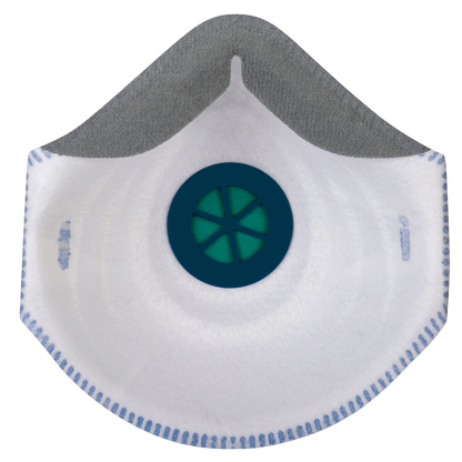 Portwest P271 ERGONET FFP2 Valved Dolomite Respirator (Pk10)
