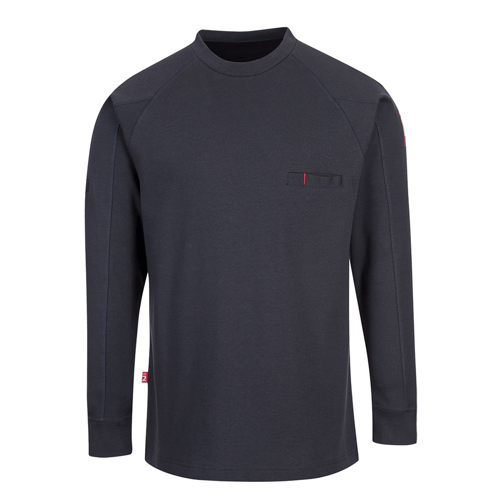 Portwest FR33 Flame Retardant Anti-Static Crew Neck Shirt