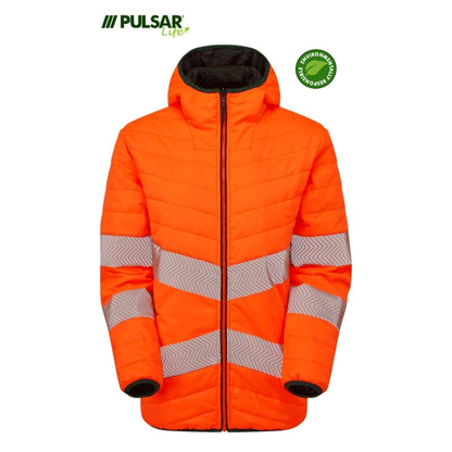 Pulsar Life LFE913 GRS Reversible Hi-Vis Puffer Jacket