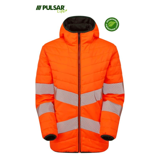 Pulsar Life LFE913 GRS Reversible Hi-Vis Puffer Jacket