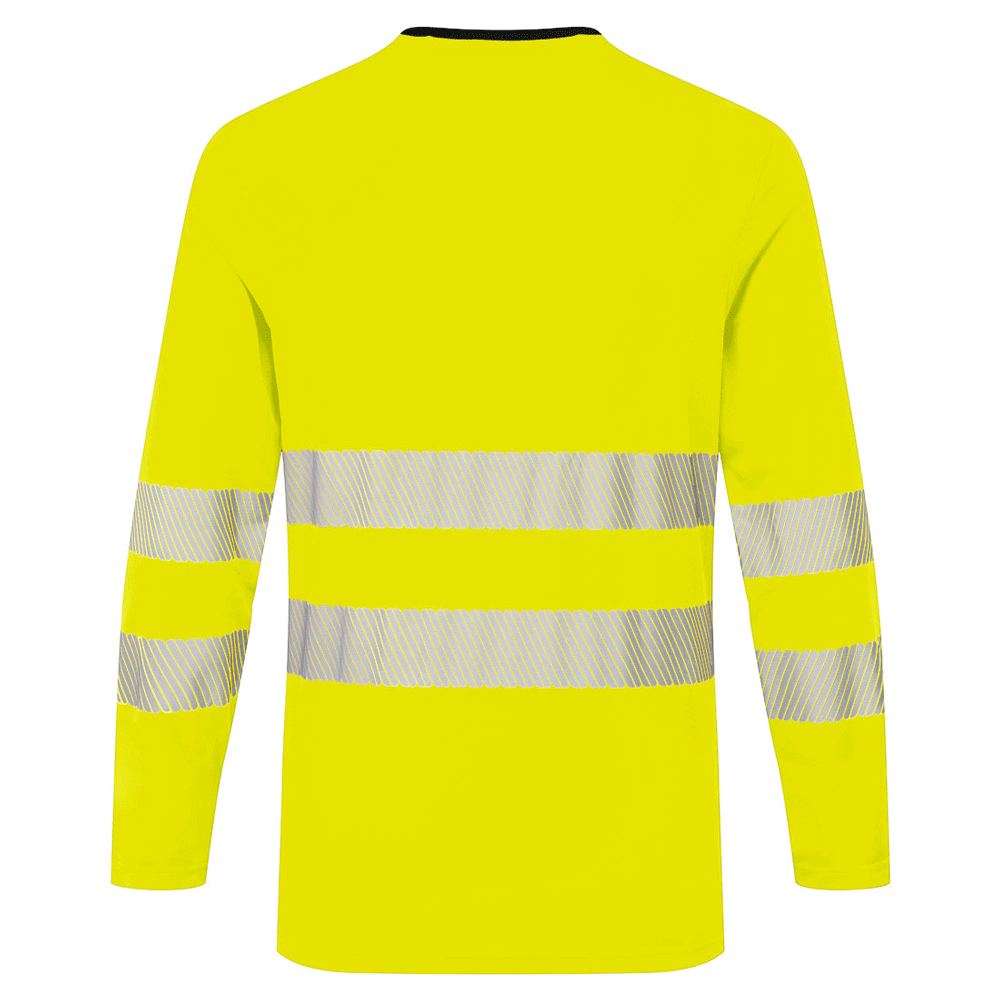Portwest DX416 DX4 Hi-Vis Long Sleeve T-Shirt