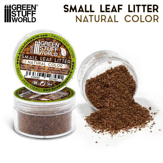 Green Stuff World: Small Leaf Litter - Natural Colour
