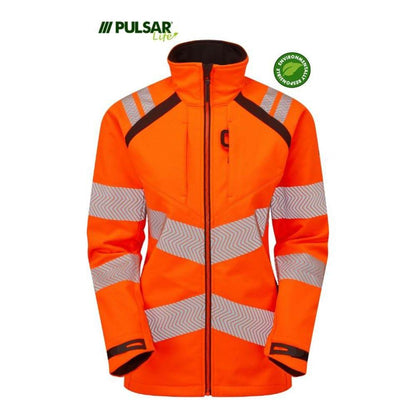 PULSAR® LIFE LFE916 GRS Hi-Vis Softshell Jacket Orange