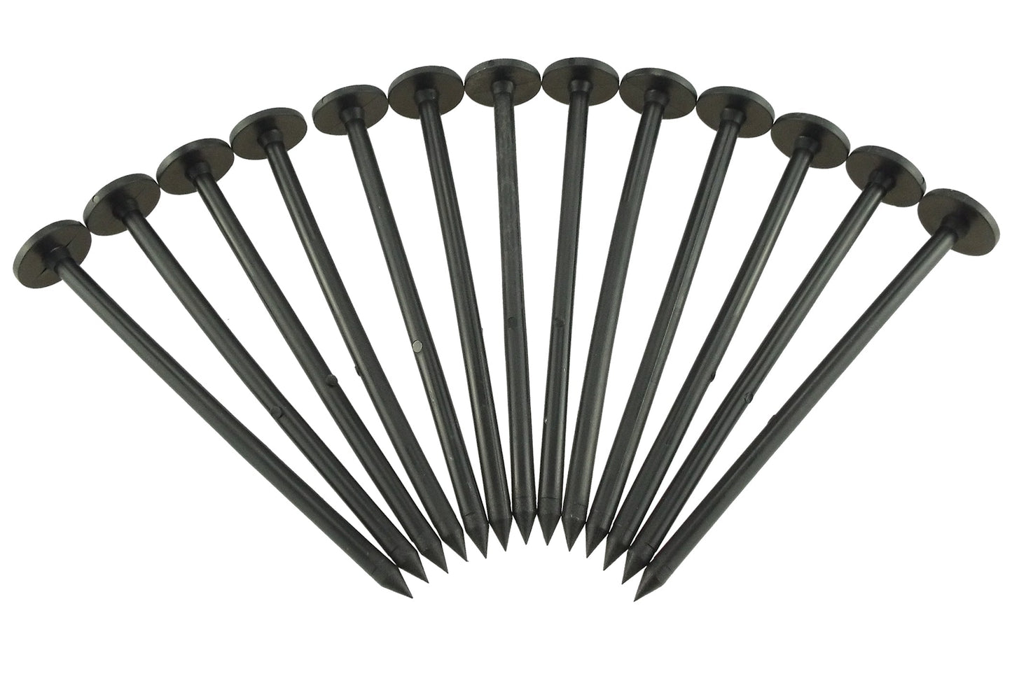 Weed Control Fabric Plastic Fixing Pegs Small 5"