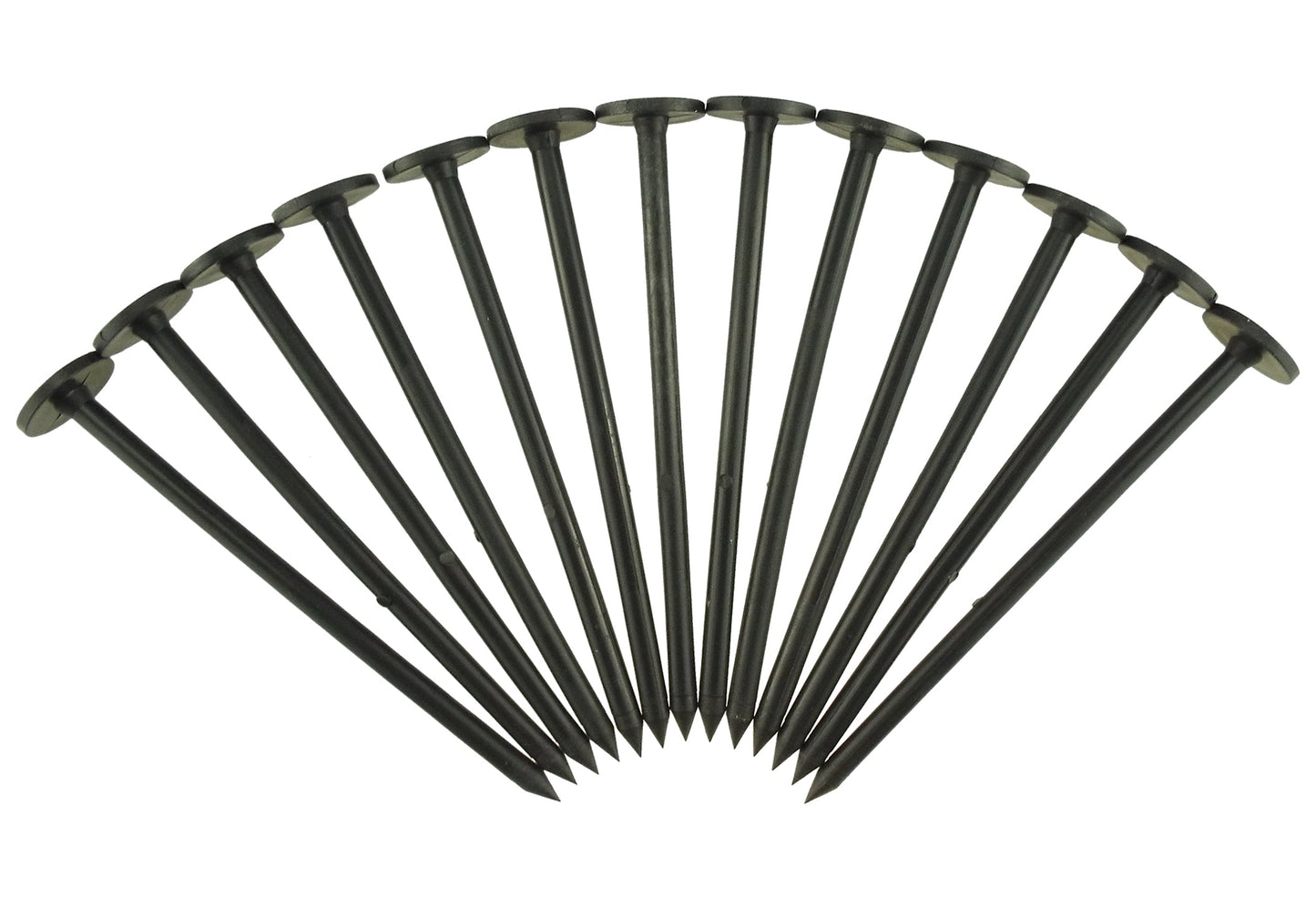 Weed Control Fabric Plastic Fixing Pegs Small 5"