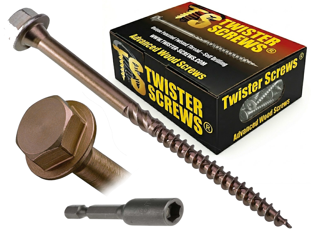 Twister screws Hexdrive