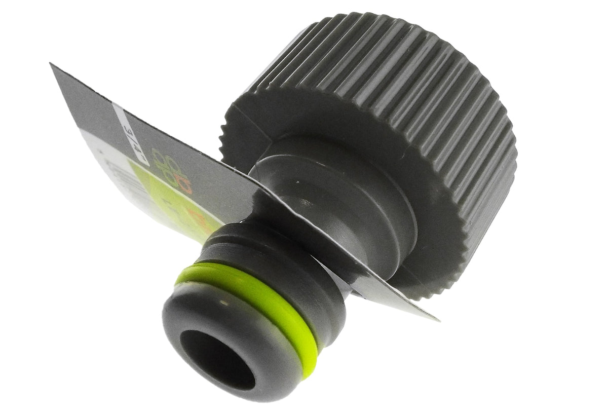 Female Tap Connector 1" BSPF Lime