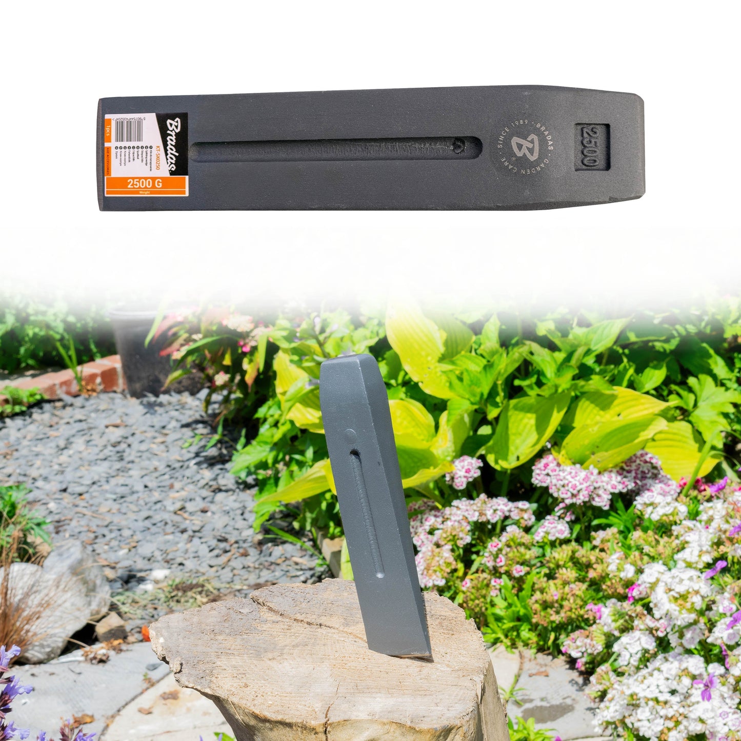 2.5kg Heavy Duty Log Splitter Wedge