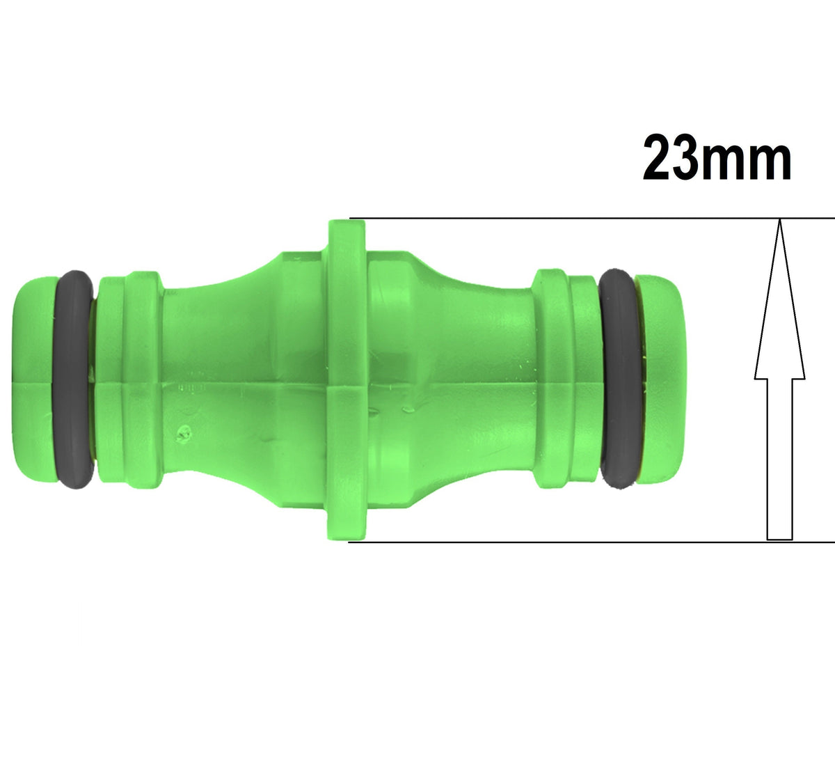 Two Way Connector Male 23mm Green – Glazing Supplies Direct