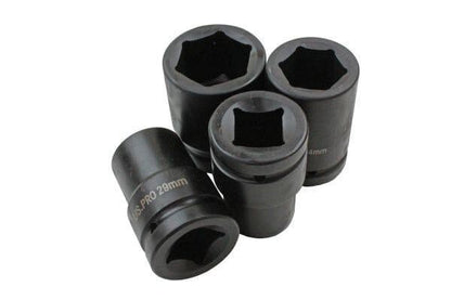 US PRO 12pc 1" dr 6pt Metric Deep Impact Sockets Set 24 - 41mm 2096