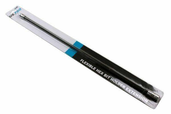 US PRO 1/4" Drive Flexible Socket Extension Bar Adapter 450MM 4145