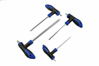 US PRO 16 Piece T HANDLE BALL END HEX & TORX KEY SET 1587