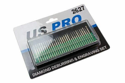 US PRO 30 Piece Diamond Deburring & Engraving Set 2627