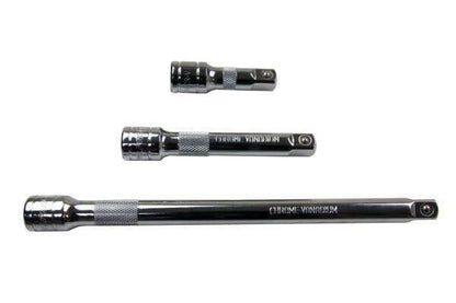 US PRO 3pc 1/2''dr Extension Bar Set 75, 125, 250mm Long 4141