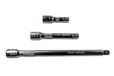 US PRO 3pc 1/2''dr Extension Bar Set 75, 125, 250mm Long 4141